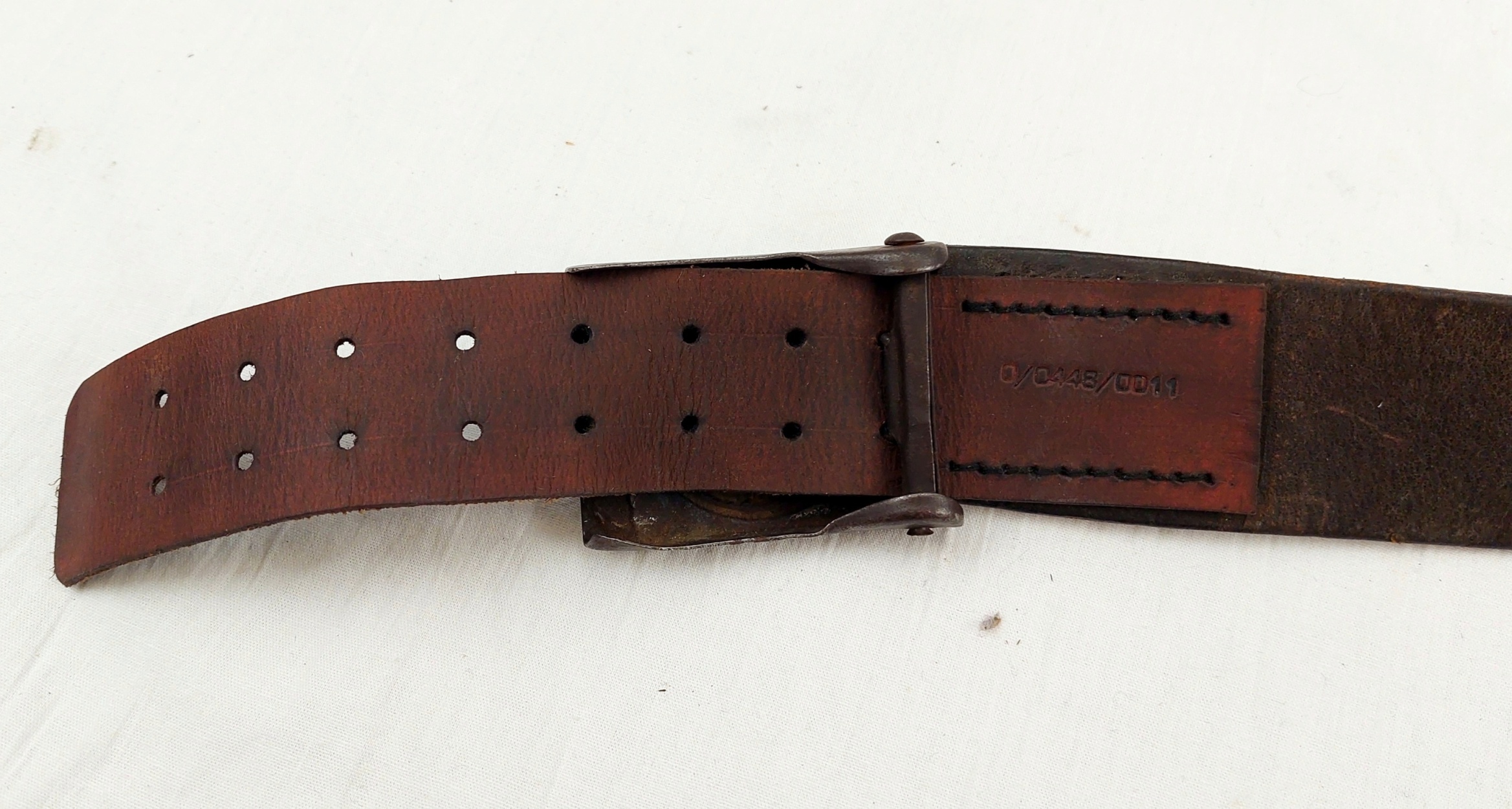 WW2 German Enlisted Man's Belt And Buckle - Image 7