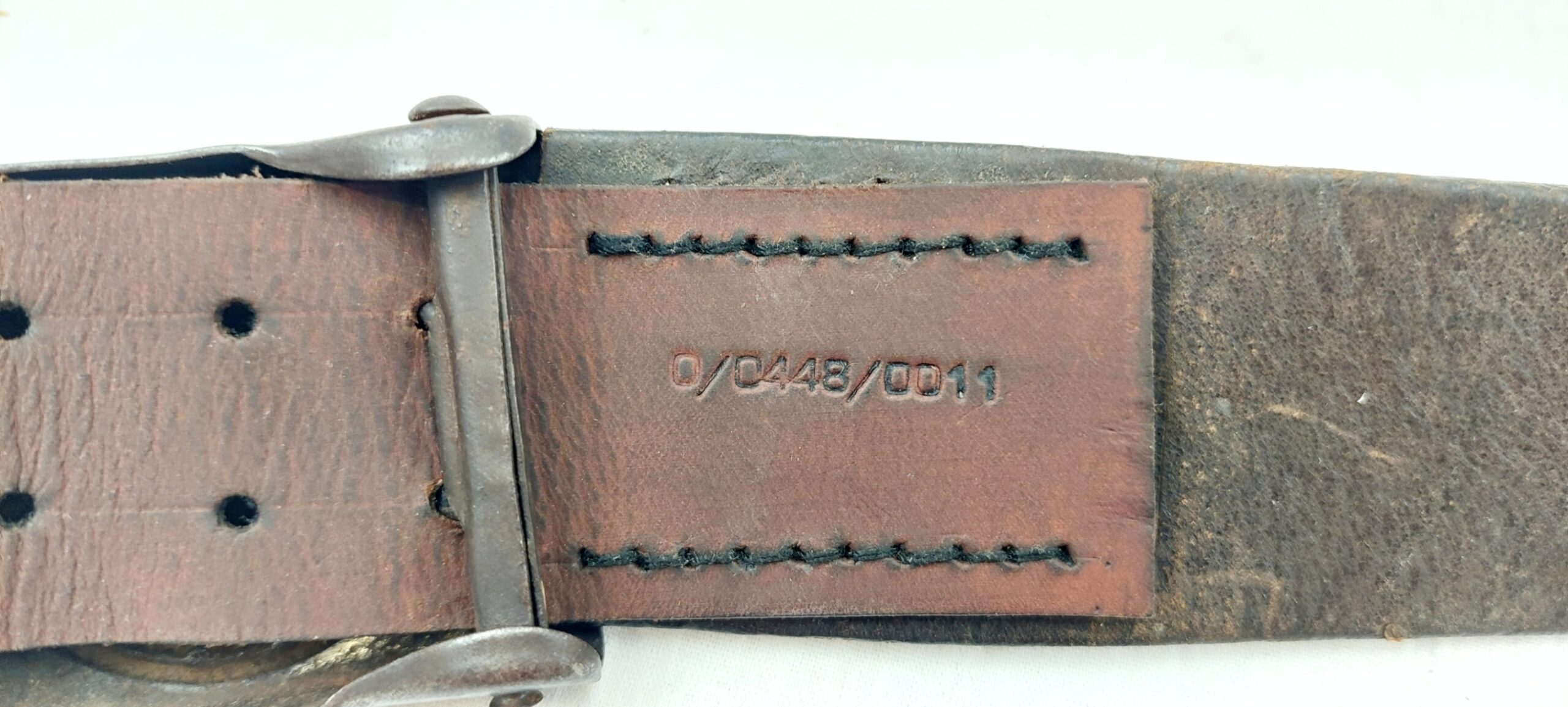 WW2 German Enlisted Man's Belt And Buckle - Image 5