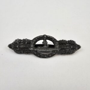 WW2 Nazi German Third Reich U-Boat Silver Combat Clasp