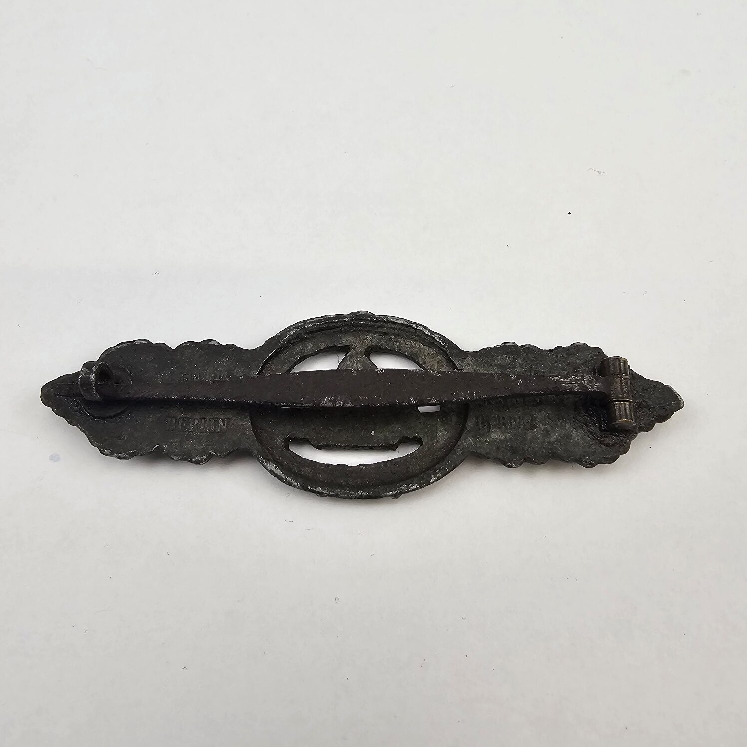 WW2 Nazi German Third Reich U-Boat Silver Combat Clasp - Image 5