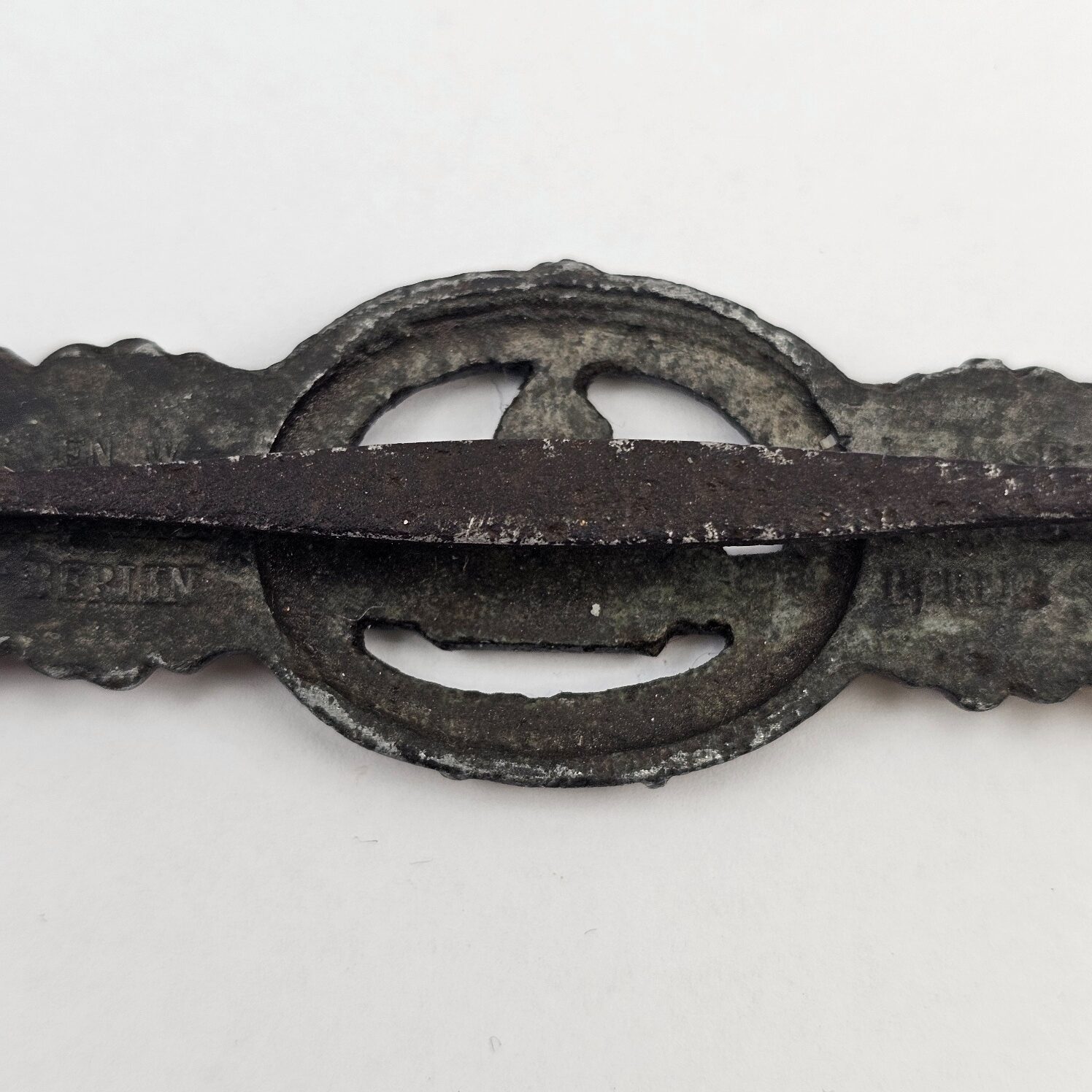 WW2 Nazi German Third Reich U-Boat Silver Combat Clasp - Image 6