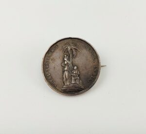 c1897 British Colonial Indian Army Temperance Silver Medal