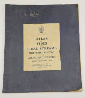 1940 Atlas Of Tides and Tidal Streams British Islands And Adjacent Waters