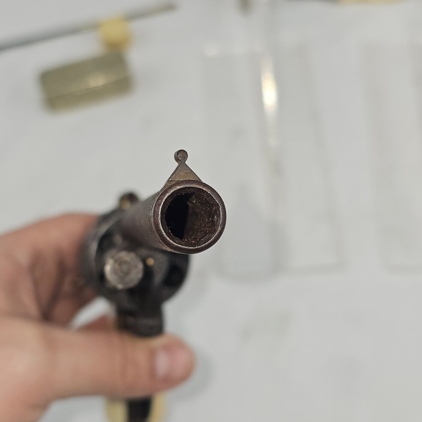 19th Century Pinfire revolver Presented by King of Italy Umberto to Garibaldi - RESERVED - Image 16