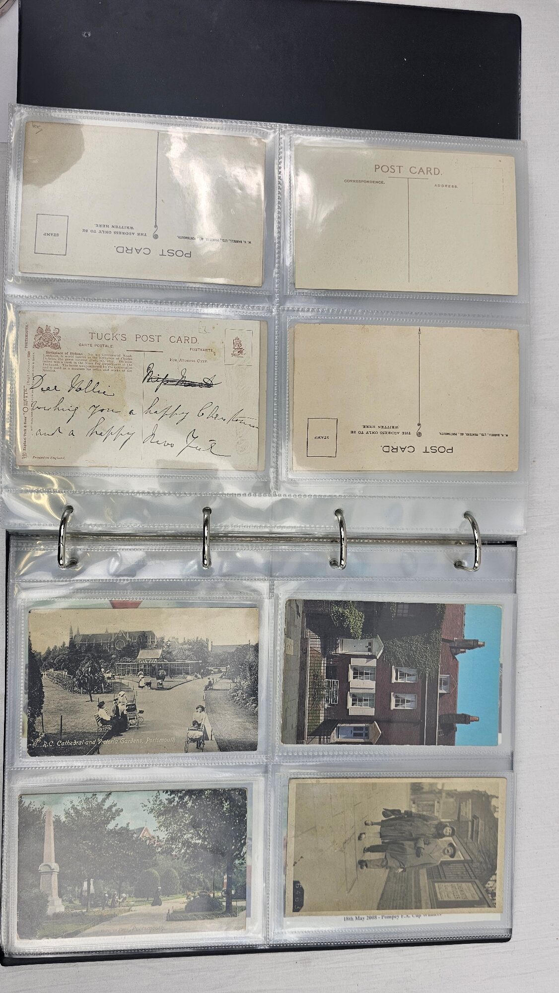 Album Of Approximately 135 Vintage Portsmouth Postcards - Image 6