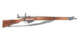 British, WW2, Lee-Enfield No.4 Mk I Rifle, Long Branch Canada 1944, 1951 Fazakerley FTR, Matching Nos, Old Spec Deactivated, with Sling & Oil Bottle