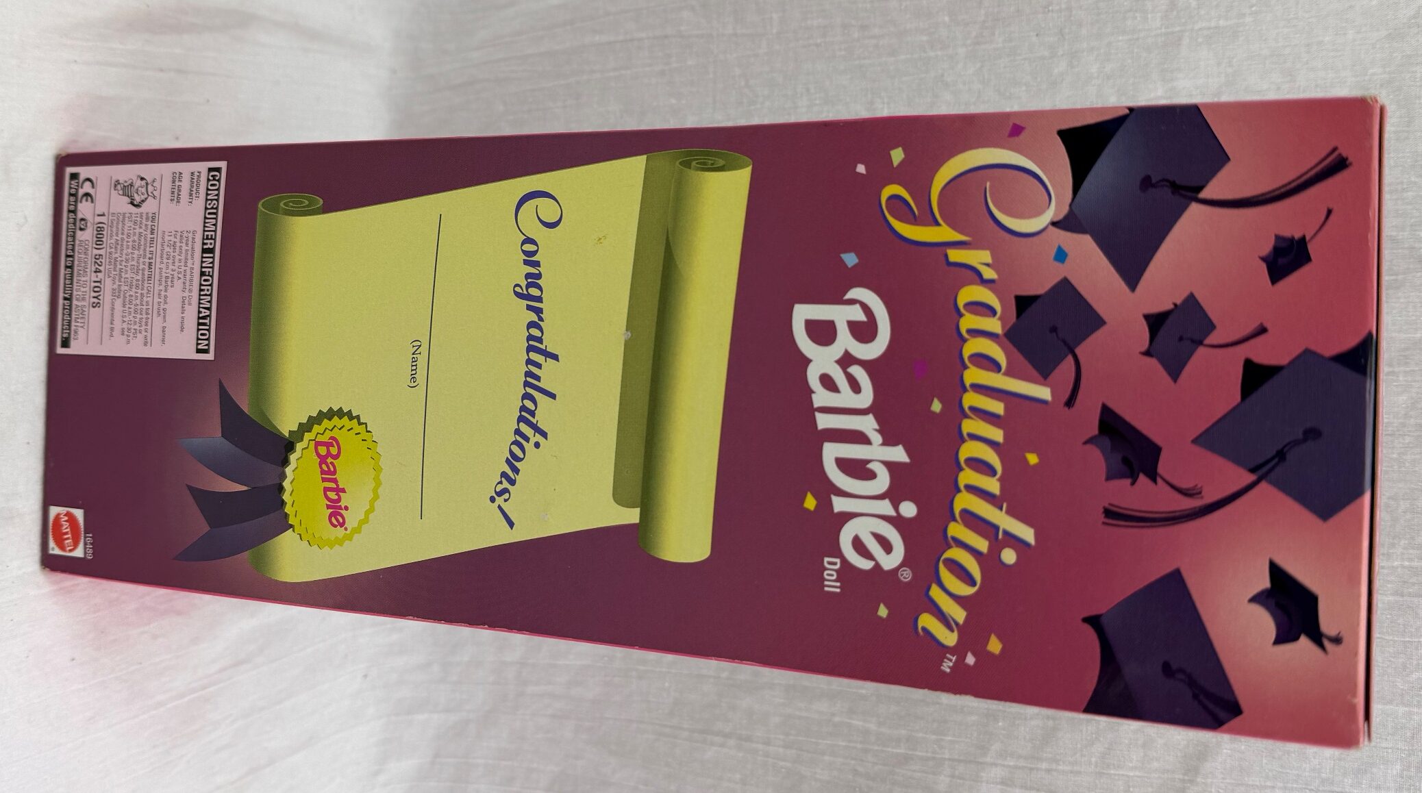 Boxed 1997 Mattel Barbie Graduation - Image 3