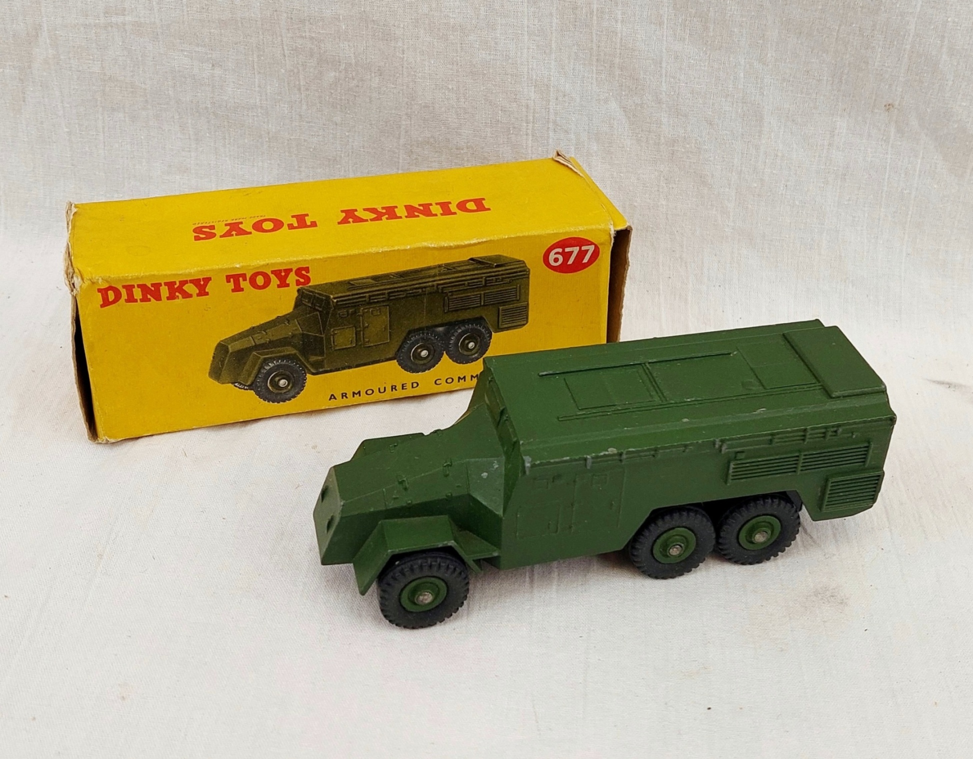 Boxed Dinky Toys 677 Armoured Command Vehicle #3
