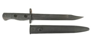 British, 1960, Enfield L1A3 SLR Bayonet & Wilkinson Mk.5 Scabbard – Early Long Fuller Variant