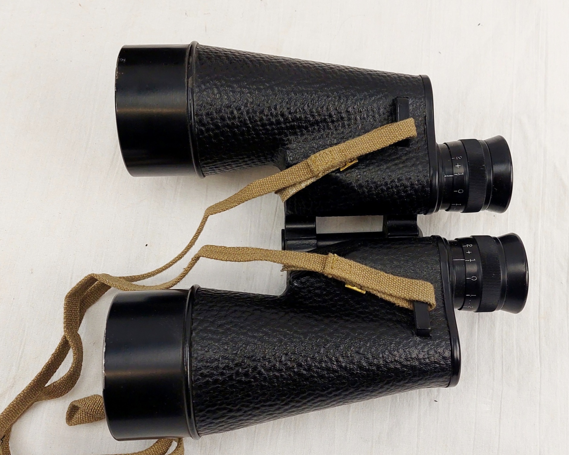 Cased Set Of WW2 Broad Arrow 7x50 Binoculrs By Optical & Film Supply Co - Image 8