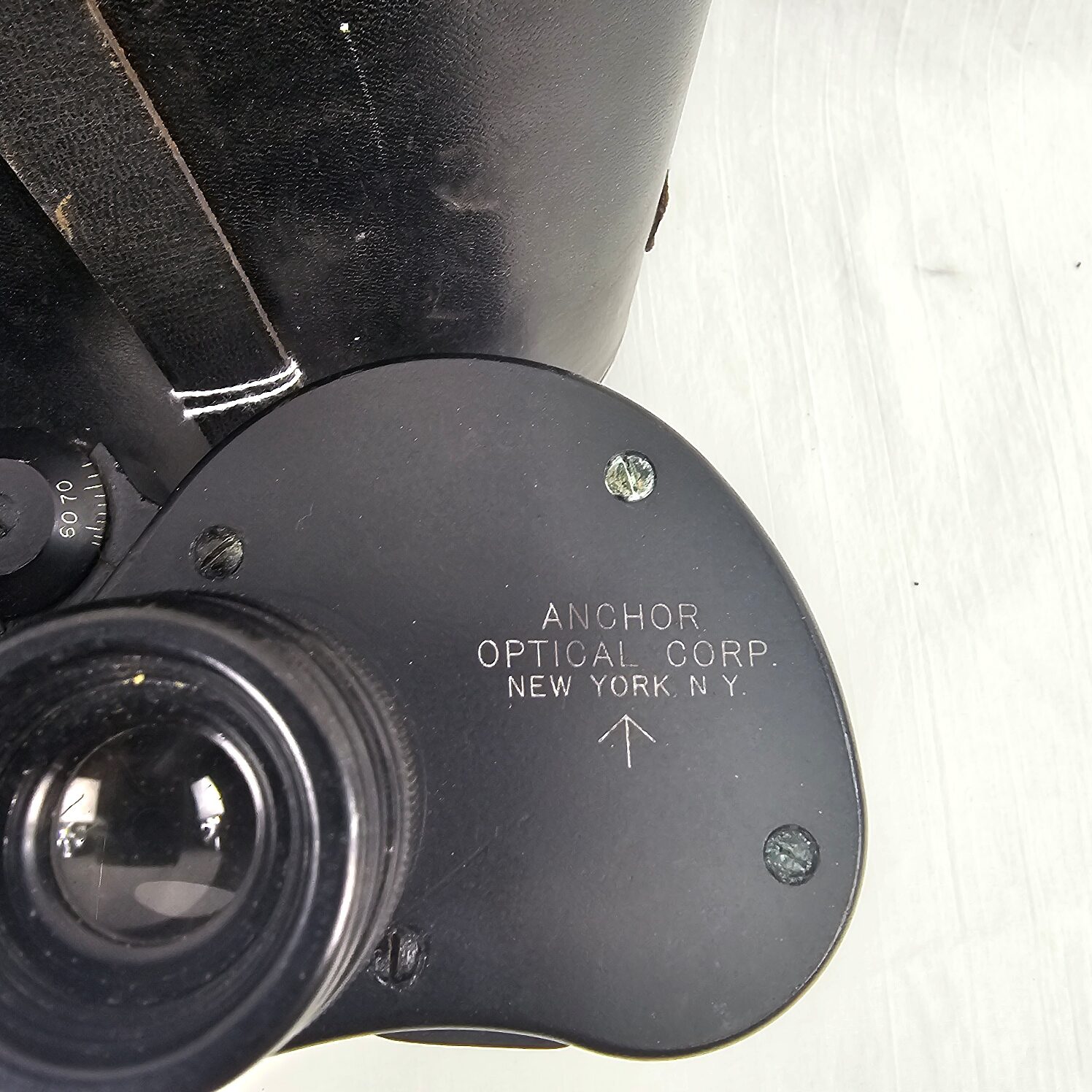 Cased WW2 British Royal Navy Anchor Corp 7 x 50 Binoculars - Image 6