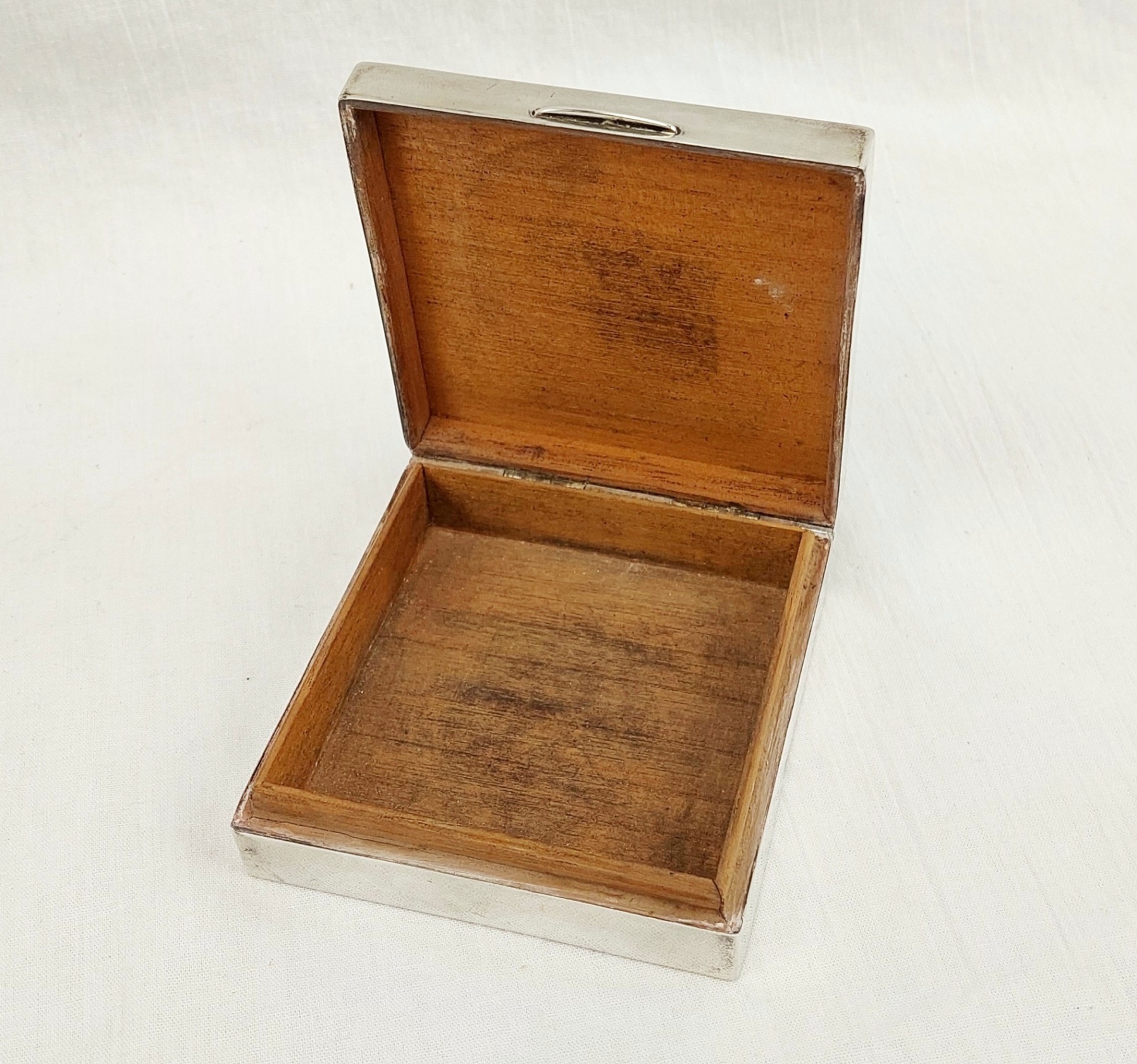Chester Sterling Silver Cigarette Case - Image 2