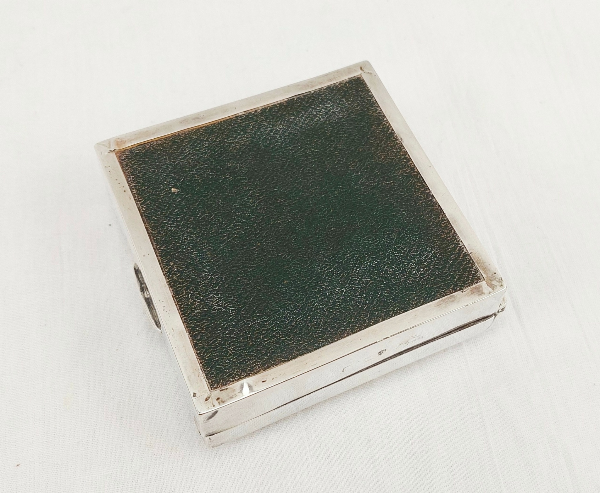 Chester Sterling Silver Cigarette Case - Image 6