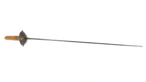 German, 19th Century, Cup-Hilted Rapier with Rope Handle & Solingen Blade, Attributed to Weyersberg & Stamm