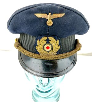 German, WW2, Kriegsmarine Senior NCO Visor Cap (Schirmmütze), Made by Heinrich Balke, Bremen