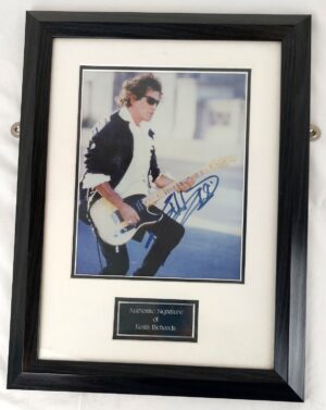 Keith Richards Signed Photograph, Wicked As It Seems, Framed with Certificate of Authenticity