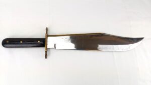 Large Frontier Bowie Knife, Marked “TOAN”