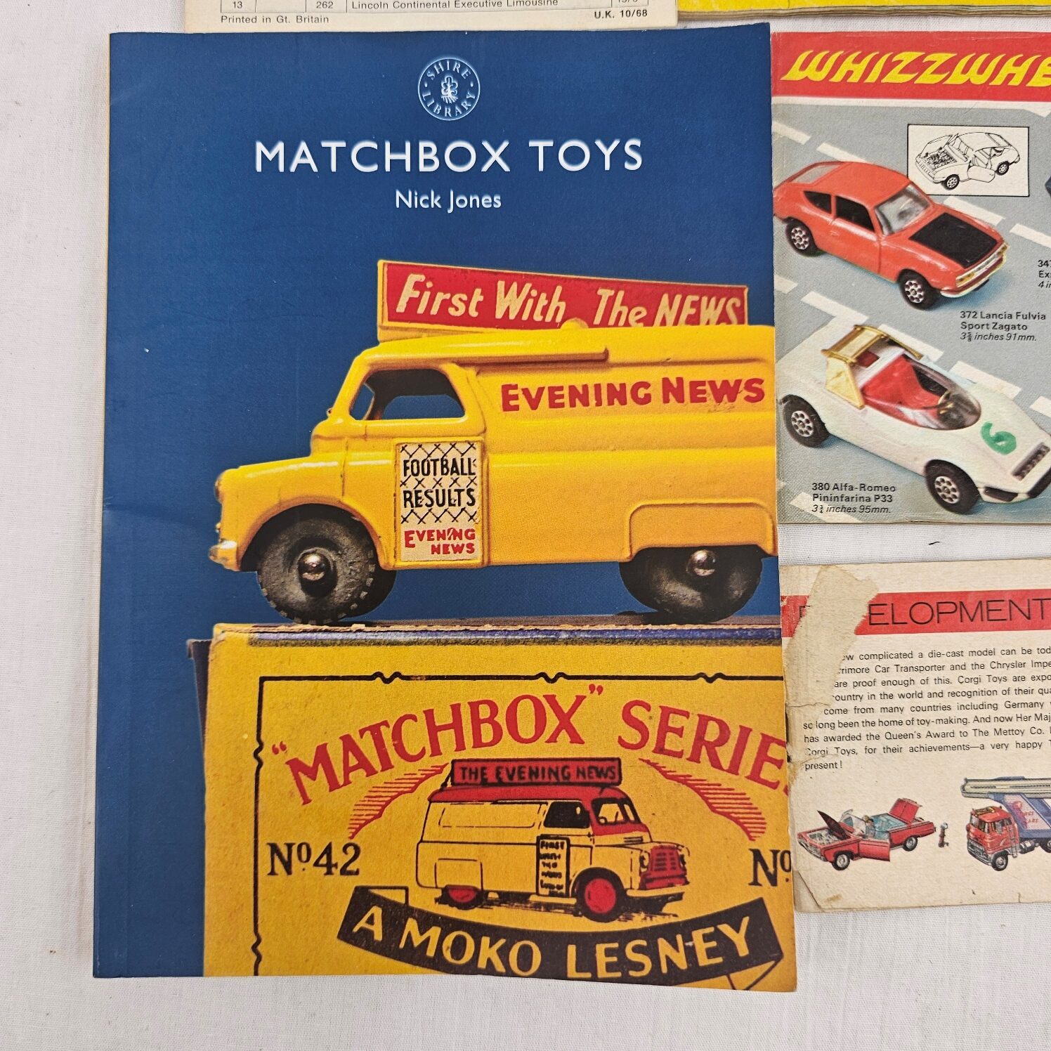 Parcel Of 1960s Corgi Toy Catalogues And Matchbox Toys Book - Image 8