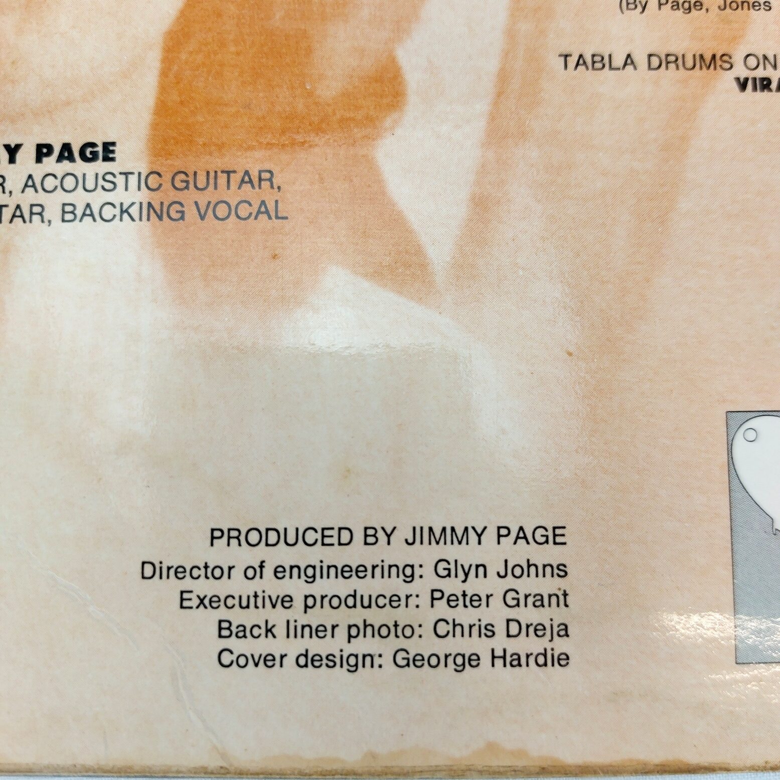 RARE, Led Zeppelin Debut LP, c.1970, Atlantic-UK Polydor Pressing 588171 Orange Sleeve A//1 B//1 Matrix - Image 3