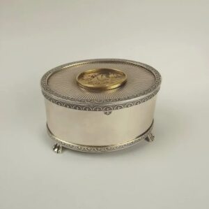 Sterling Silver Music Box by The St James Company c1979 - Ltd Ed. 326/500