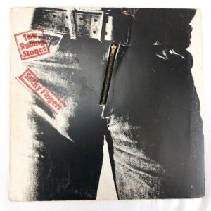 The Rolling Stones – Sticky Fingers LP (1979 UK Pressing, Nick Webb Master). Refined Early EMI Issue with Andy Warhol Zipper Sleeve | CUN 59100