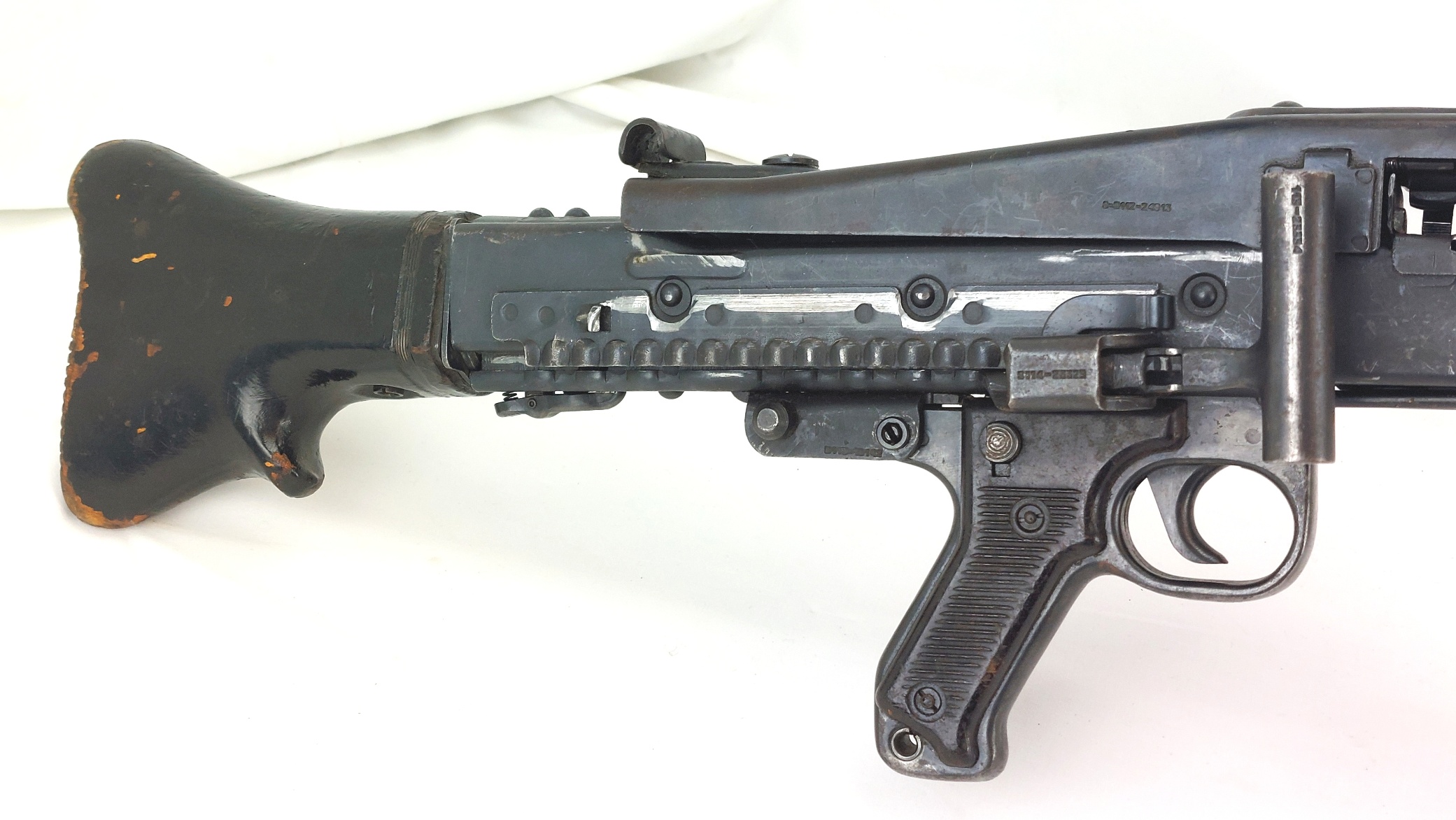 Yugoslavian, Post-War, Zastava M53 (MG 42/53) Machine Gun, Deactivated, with German dfb 1944 Bipod - Image 11