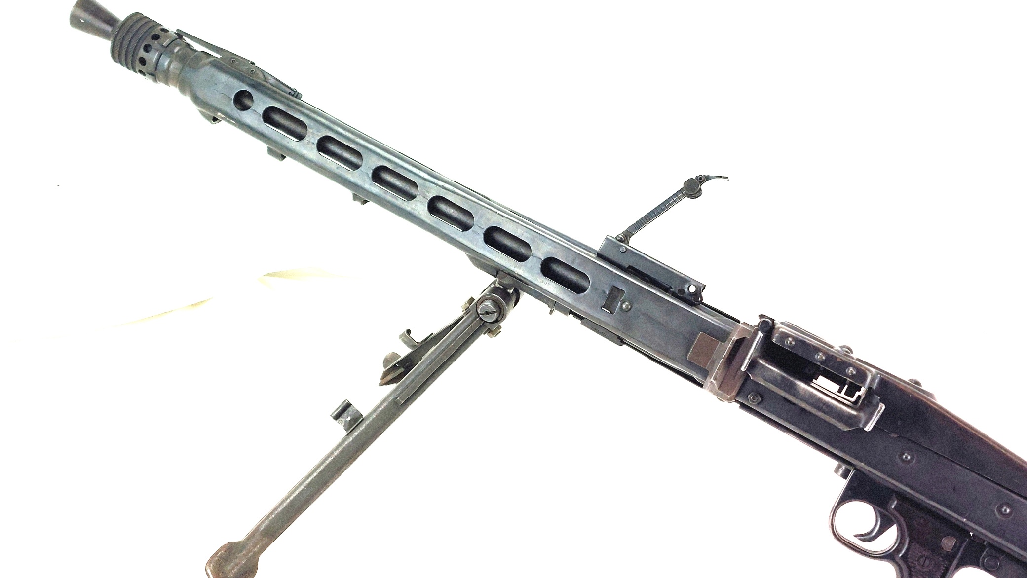 Yugoslavian, Post-War, Zastava M53 (MG 42/53) Machine Gun, Deactivated, with German dfb 1944 Bipod - Image 4