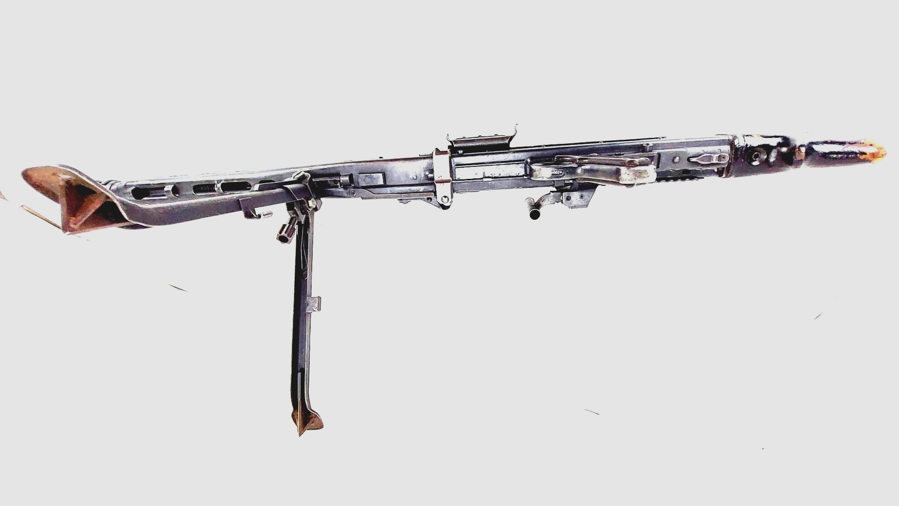 Yugoslavian, Post-War, Zastava M53 (MG 42/53) Machine Gun, Deactivated, with German dfb 1944 Bipod - Image 55