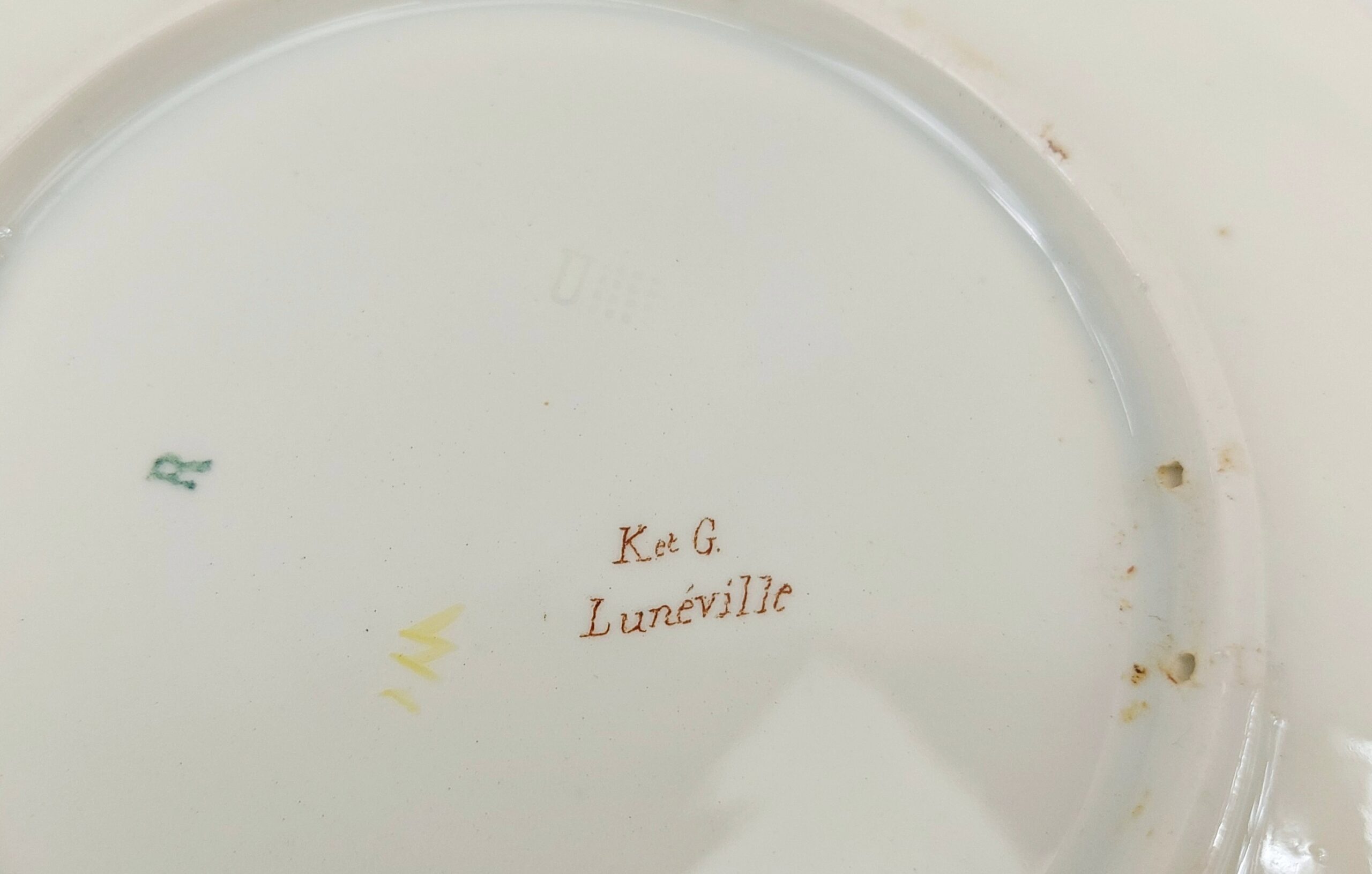 11 Franco-Russian Alliance 1891/3 Faience Plates Luneville Porcelain Factory - Image 17
