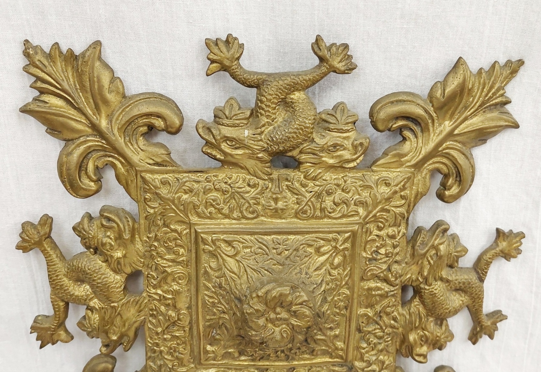 A Pair Of Early 20th Century Royal Navy Maritime Themed Wall Candle Sconces - Image 6