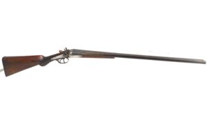 Belgian, c. 1845–1865, Double-Barrel Percussion Sporting Shotgun, 12–14 Bore (Approx.), Liège Proofed, Deactivated