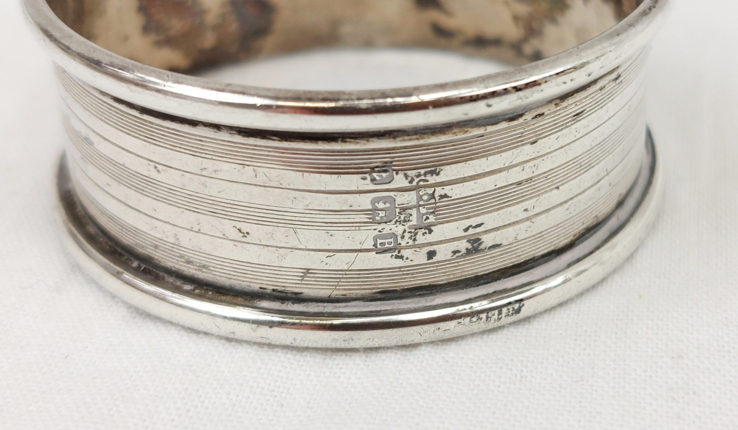 Birmingham 1926 Sterling Silver Napkin Ring - Image 3