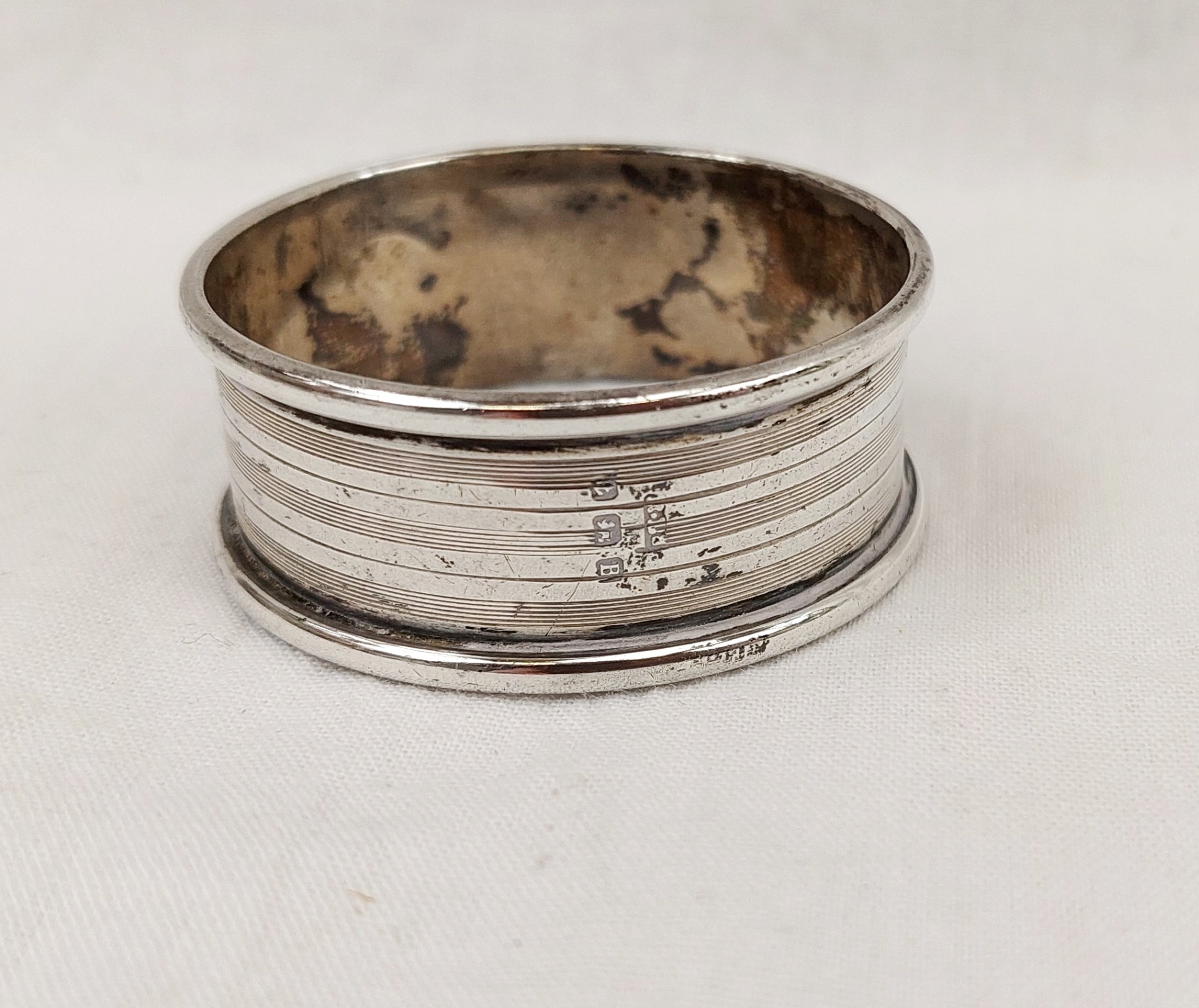 Birmingham 1926 Sterling Silver Napkin Ring - Image 2
