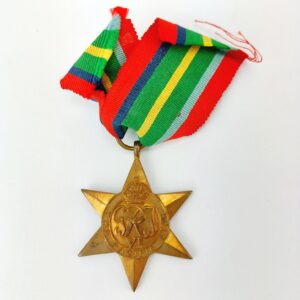 British, WW2, Pacific Star Campaign Medal, Original Ribbon