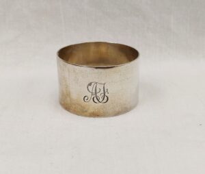 Chester 1915 Sterling Silver Napkin Ring