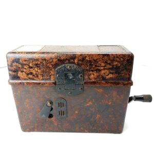 German, WW2-Dated 1943, Feldfernsprecher 33 (FF33) Field Telephone by Telefonbau und Normalzeit (T&N), Waffeamt Marked, WaA905