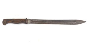 Imperial German, WWI, M1898/05 n.A. “Butcher” Bayonet & Scabbard for Mauser Gew.98, Solingen-Marked (Relic Condition)