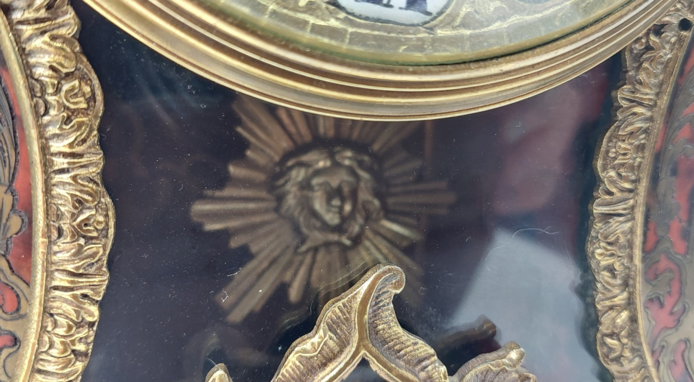 Fine Late French 19th Century Ornate Boulle Work Mantle Clock Retailed By W. Johnson & Sons - Image 20