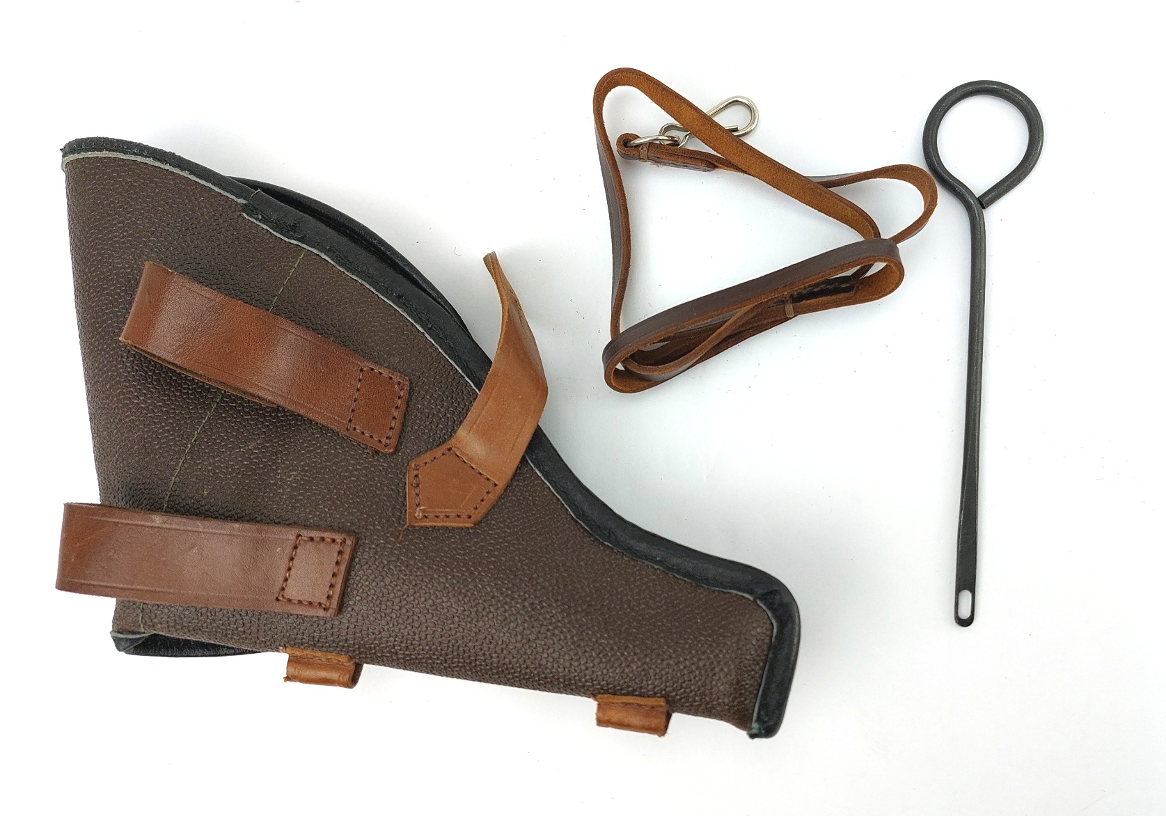 Soviet, WW2-Dated 1943, Nagant M1895 Seven-Shot Gas-Seal Revolver by Tula Arsenal, Matching Numbers, with Early Cold War Soviet Issue Holster, Cleaning Rod & Lanyard, Deactivated - Image 43