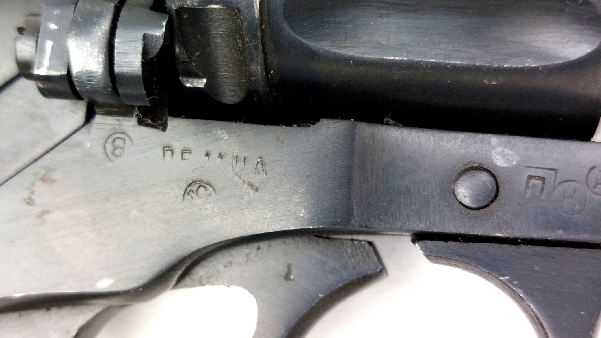 Soviet, WW2-Dated 1943, Nagant M1895 Seven-Shot Gas-Seal Revolver by Tula Arsenal, Matching Numbers, with Early Cold War Soviet Issue Holster, Cleaning Rod & Lanyard, Deactivated - Image 13
