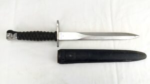 Swiss, c.1958–1983, SIG Stgw.57 (Bajonett Mod. 1957) Bayonet & Scabbard, Victorinox - Waffenfabrik Bern, for Sturmgewehr 57