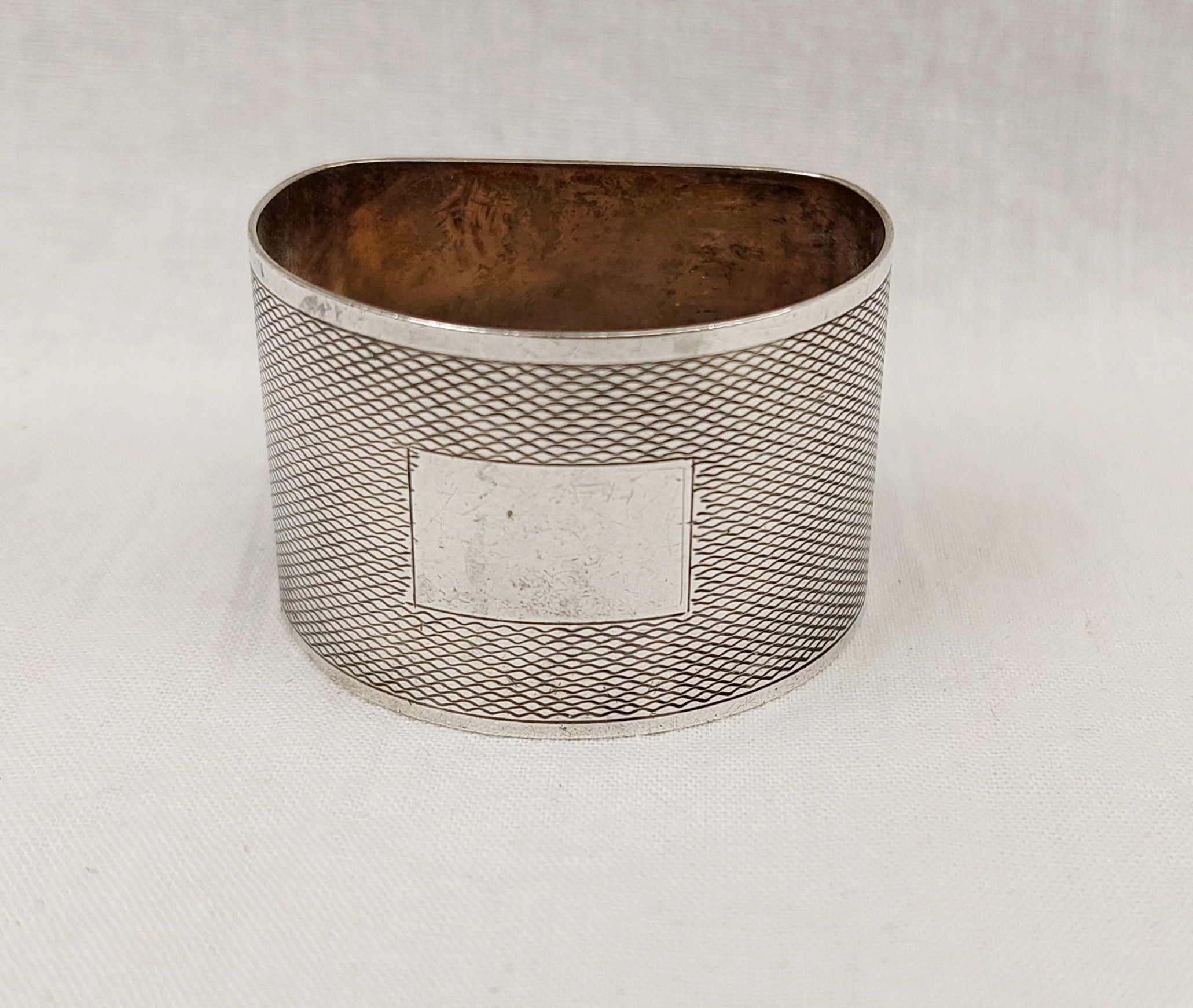 Sterling Silver Birmingham 1972 Napkin Ring
