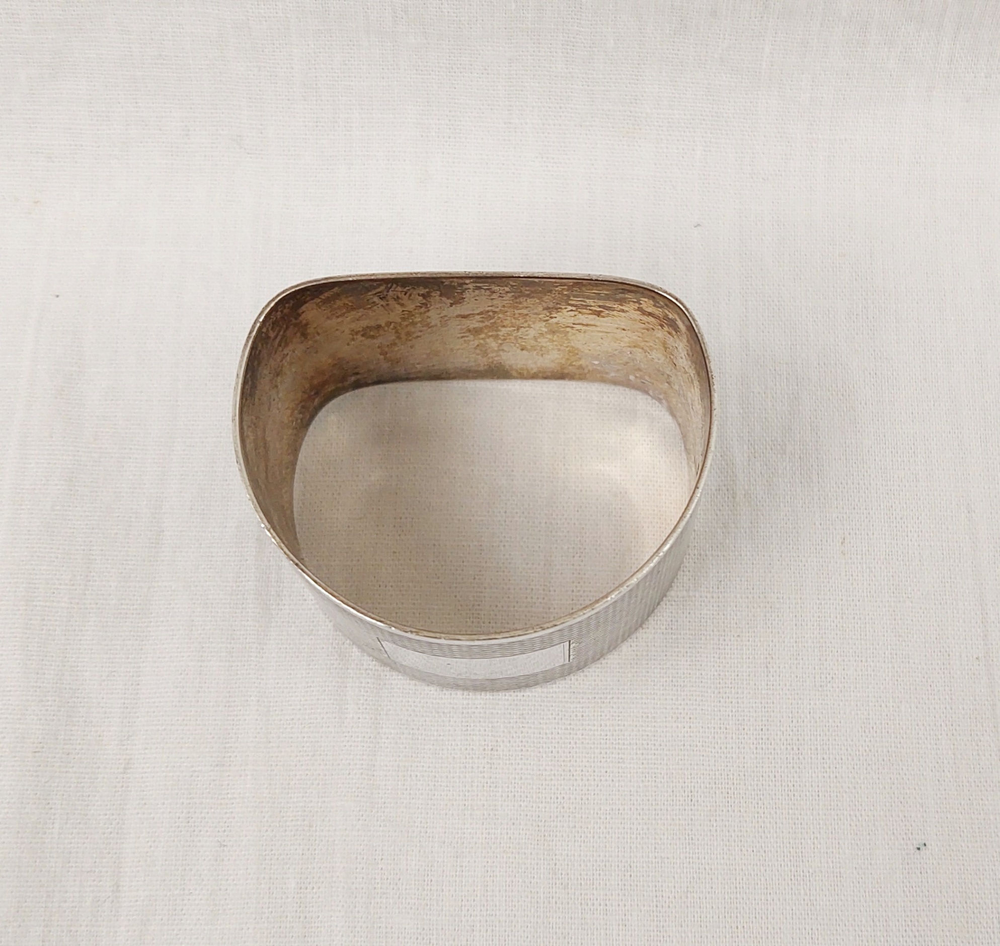 Sterling Silver Birmingham 1972 Napkin Ring - Image 2
