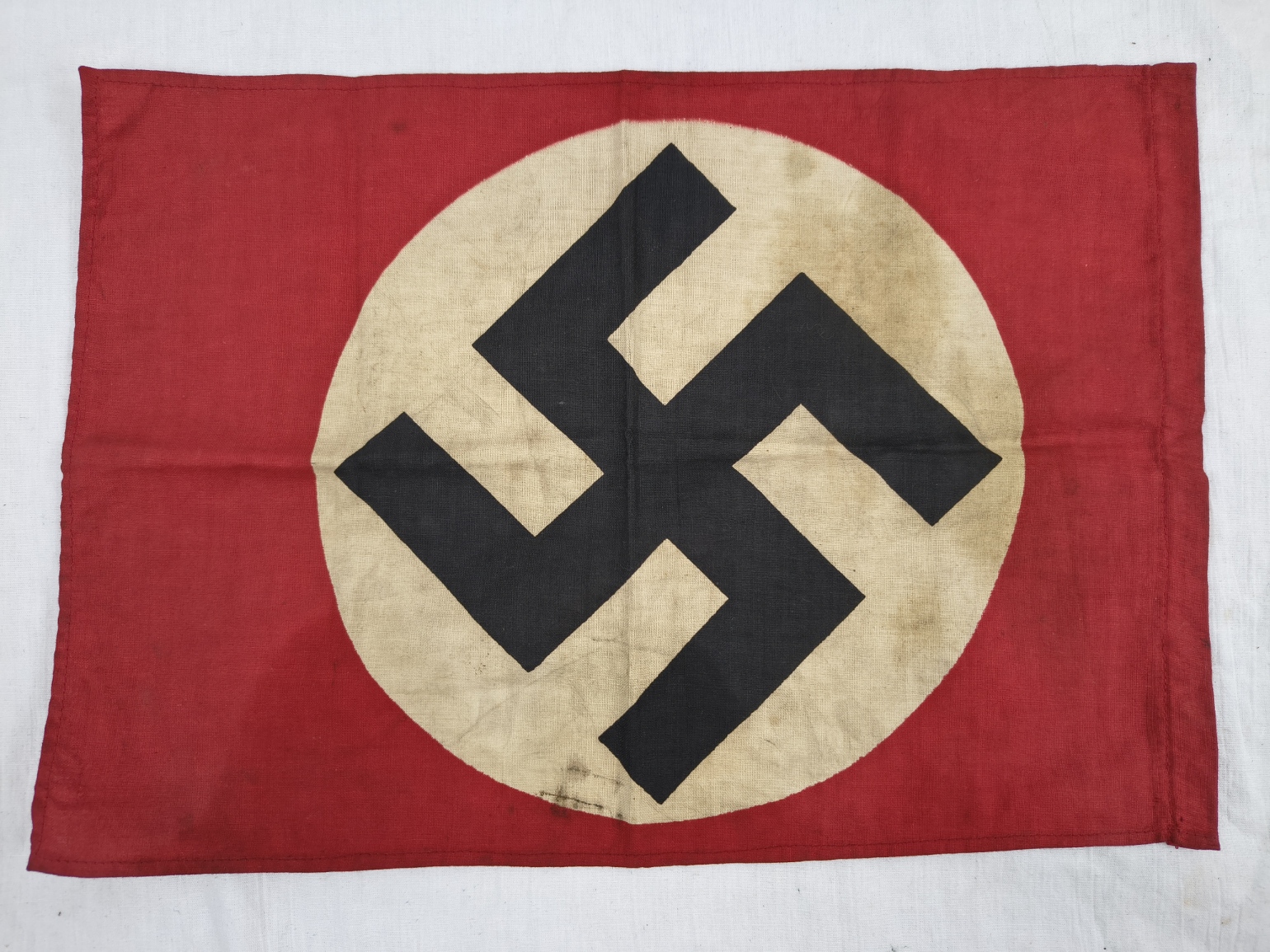 WW2 Nazi German Staff Car Flag Captured in Arnhem during Operation Market Garden