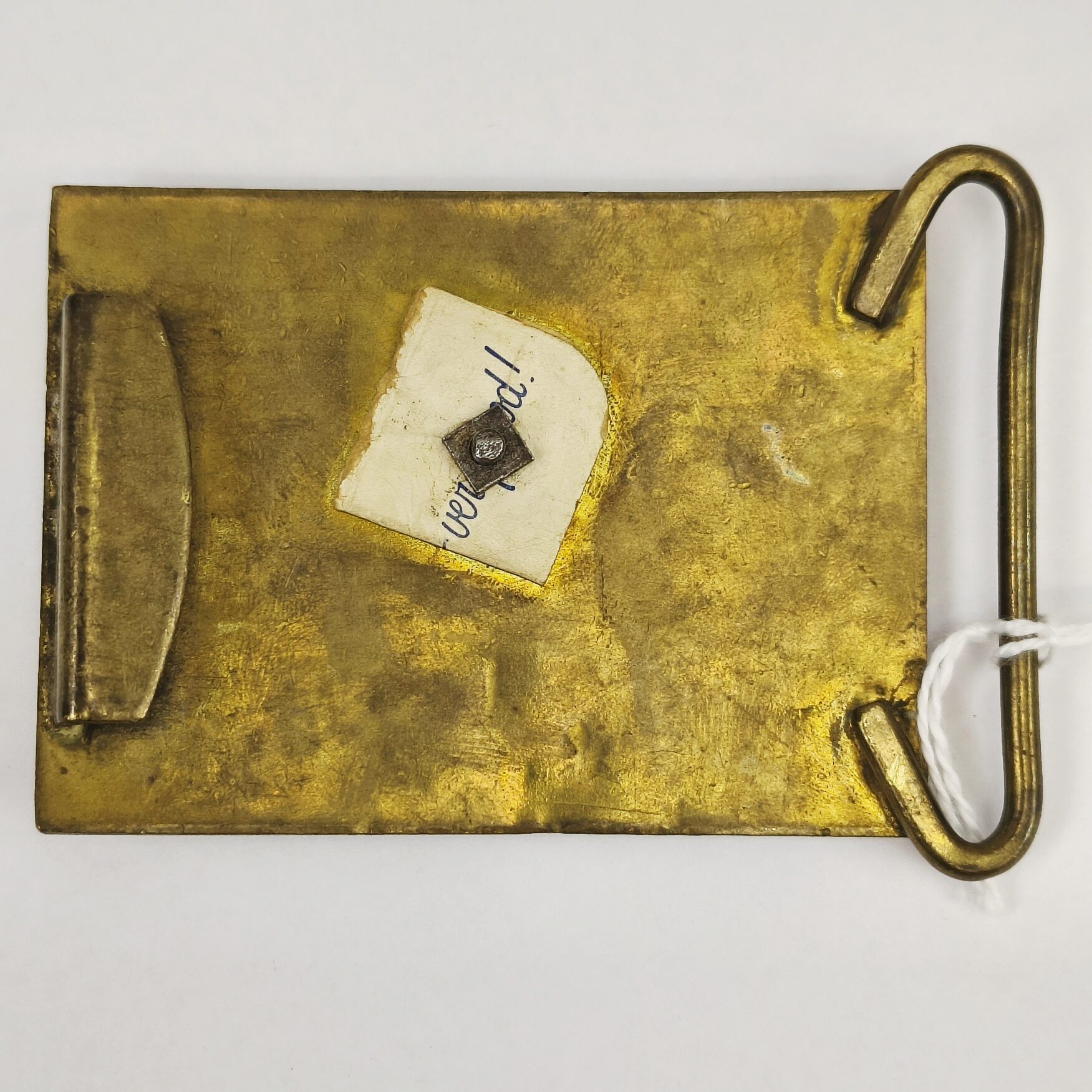 1850s To 1860s French Napoleon III National Guard Belt Buckle - Image 3