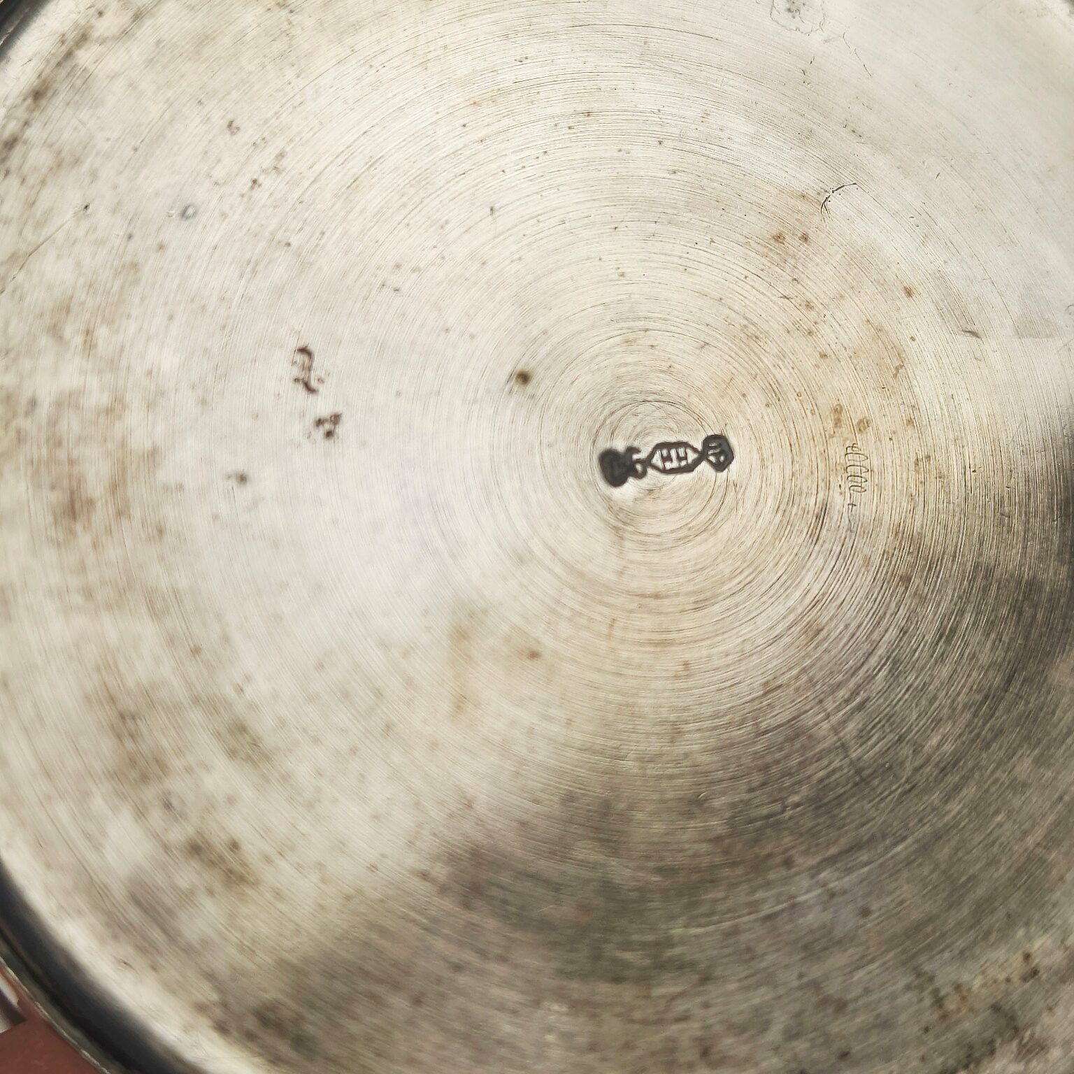 1920s Tennis Prize Holland Afrika LIJN Silver Plated Goblet - Image 8