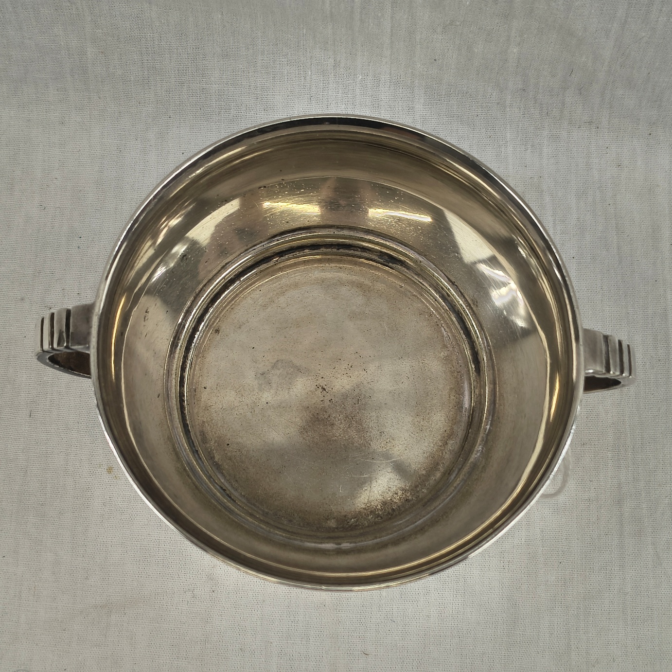 1945 Silver Plate Loving Cup - Image 5