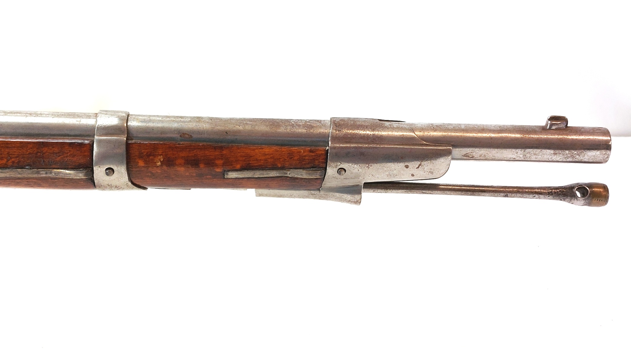 Austrian, 1856 / 1868, Lorenz M1854 Infantry Rifle Converted to Wänzl Breech-Loading System, Tang Marked “POSTHORN / K. ?ELLER / GW”, Superb Condition, Obsolete Calibre - Image 7