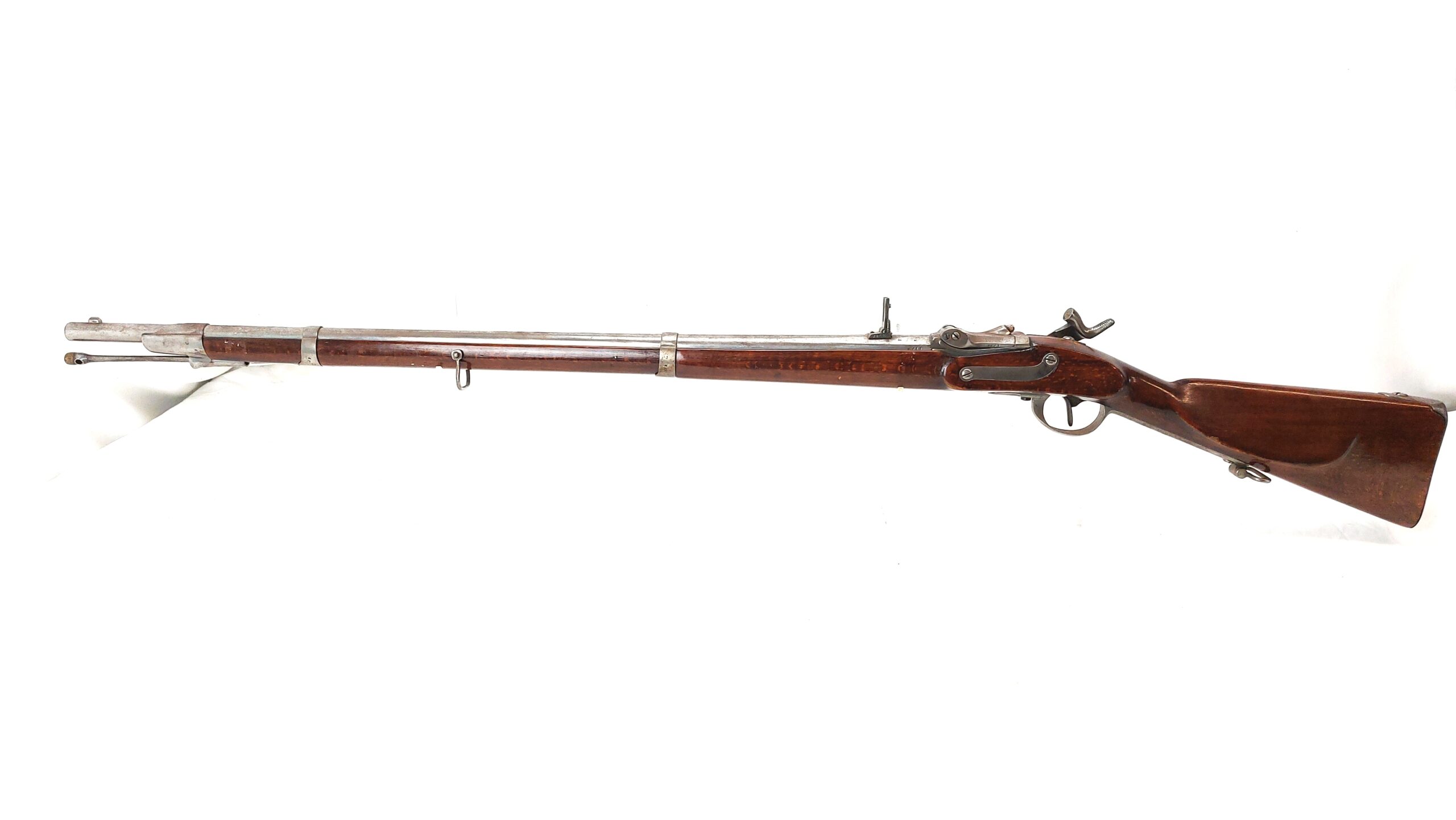 Austrian, 1856 / 1868, Lorenz M1854 Infantry Rifle Converted to Wänzl Breech-Loading System, Tang Marked “POSTHORN / K. ?ELLER / GW”, Superb Condition, Obsolete Calibre - Image 12