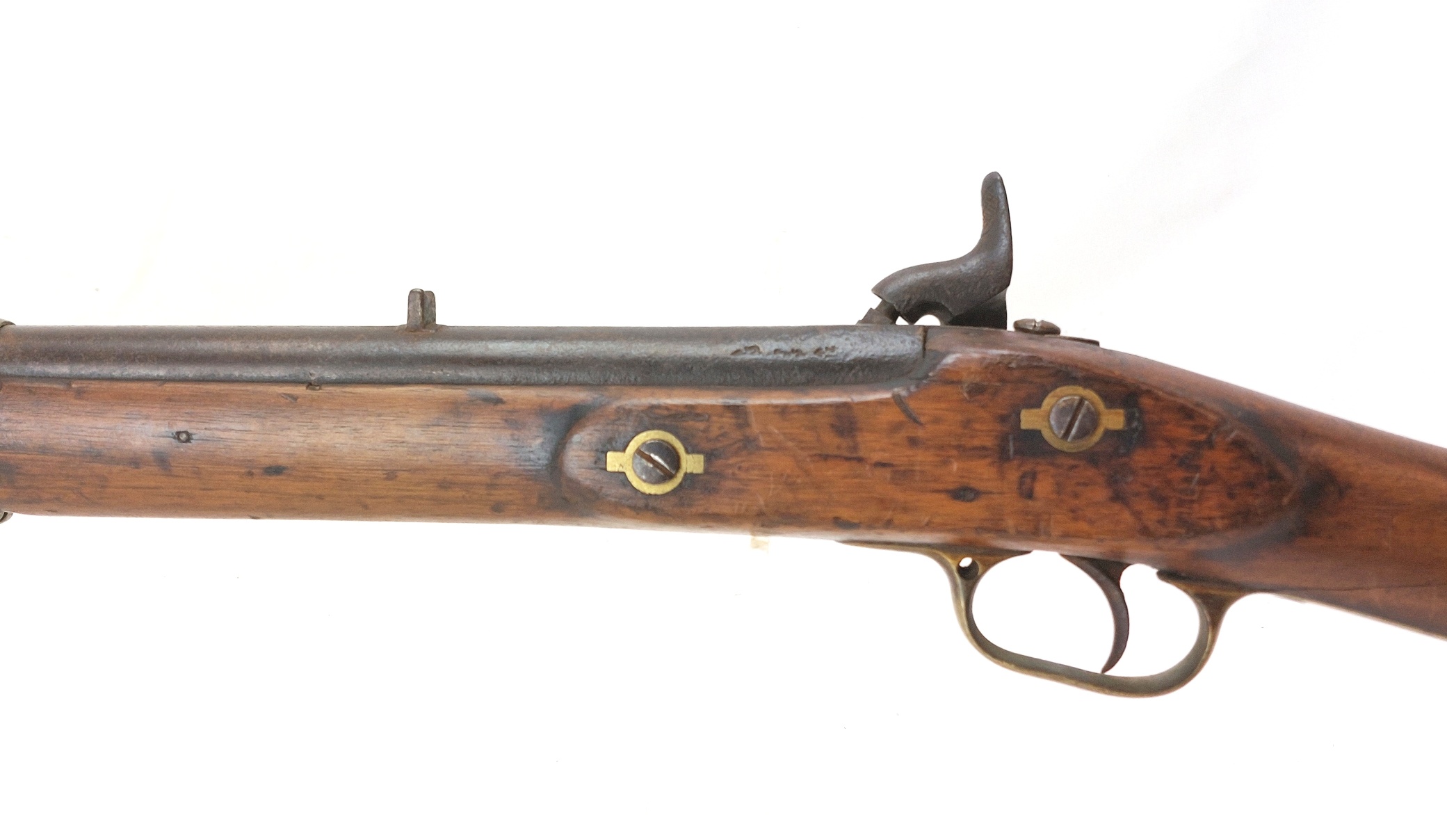 British, c.1858–1863, Enfield-Pattern 2-Band Smoothbore Percussion Musket, War Department Issue, Attributed to James Millward & Co., Birmingham - Image 11
